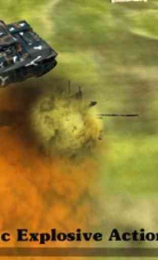 Helicóptero 3D Tanque de guerra 2