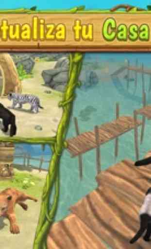 Panther Family Sim - De selva animales salvajes 3D 4