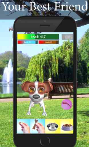 Perro Mascota para Tamagotchi Realidad Aumentada 3