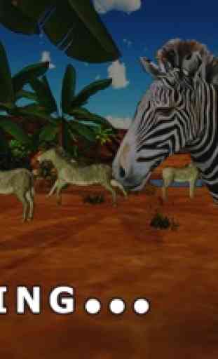Simulador de cebra y fauna animal juego 2