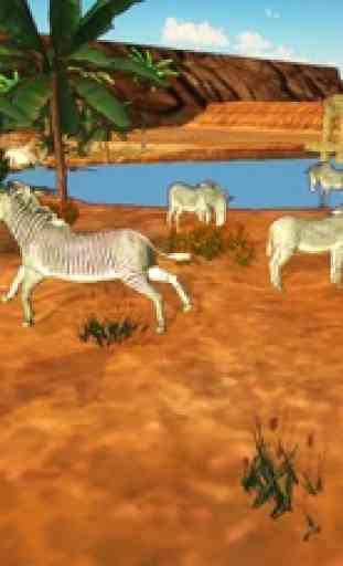 Simulador de cebra y fauna animal juego 4