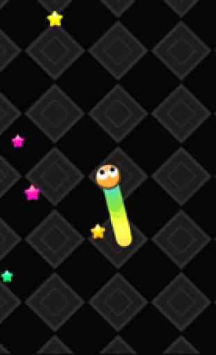 Snake War Battle Worm.io Slither Collect Stars 1