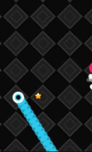 Snake War Battle Worm.io Slither Collect Stars 2
