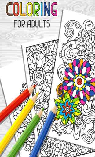 Zen Coloring Relaxing Anxiety Anti Stress Relief 1