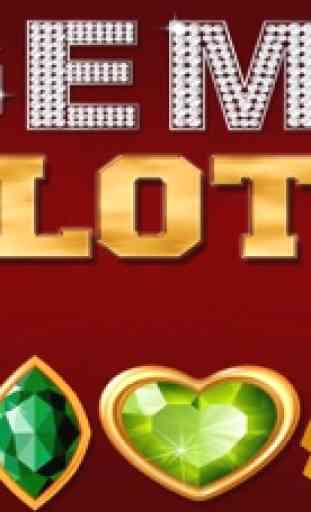 A Gemas y Joyas Slots: Jackpot de Dinero Suerte Vegas Tragamonedas Juegos de Máquinas Free 1