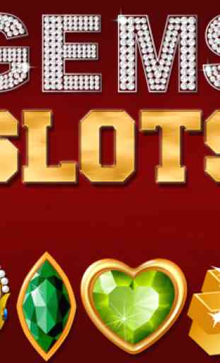 A Gemas y Joyas Slots: Jackpot de Dinero Suerte Vegas Tragamonedas Juegos de Máquinas Free 4