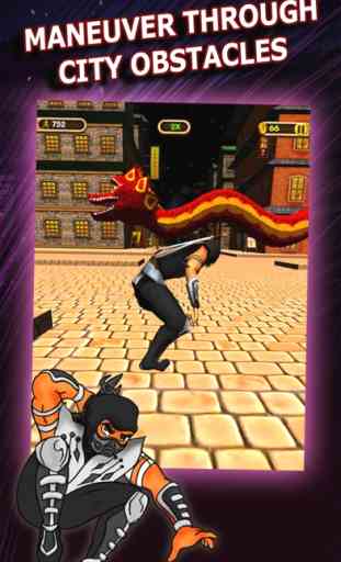 A Ninja Hero Rivals Run Samurai 3D Dash Game For Kids 2
