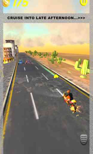 A 3D Motorcycle Action Traffic Racer - Motorbike Simulator Racing Game 4