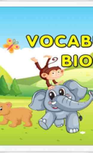 Aprender animales ABC vocabulario en inglés para e 1