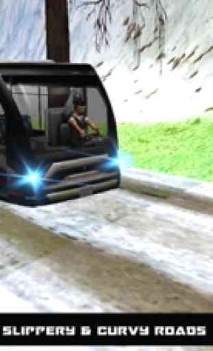 Army Training School Bus Transport Driver 3D Sim 3