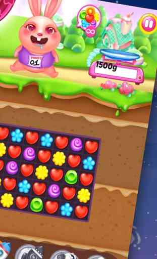 Candy World:games for girl kids 2