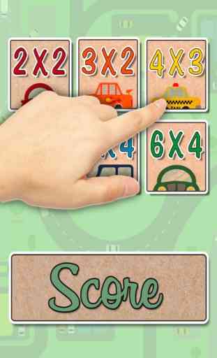 Cars Find the Pairs Learning Game for Kids – Pro 2