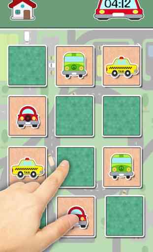 Cars Find the Pairs Learning Game for Kids – Pro 3