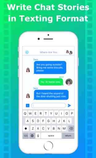 Chat Story Maker - Grabar Textos Videos 1