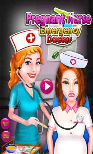 Enfermera embarazada Emergencia Doctor 4