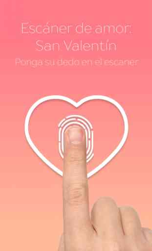 Escáner de amor: tarjetas Personal huella digital 2