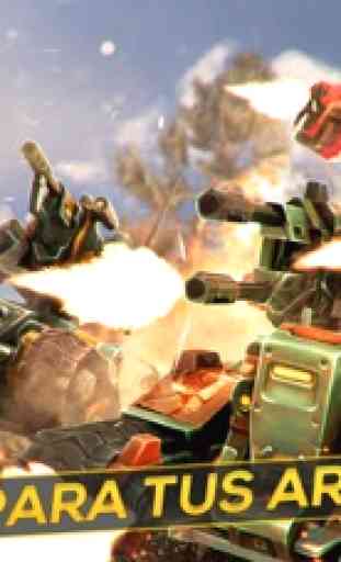 Guerra de Metal: Tanques vs Robots 1