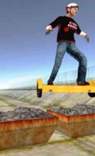 Hoverboard Carreras Juego Chico :Real Vida Simulad 1