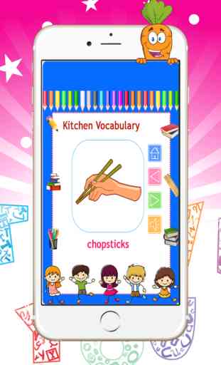 Kids Kitchen: Aprender Inglés Online 2