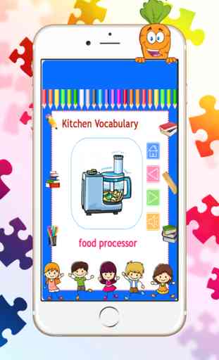 Kids Kitchen: Aprender Inglés Online 3