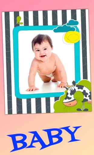 Marcos de fotos para bebés y foto editor - Pro 1