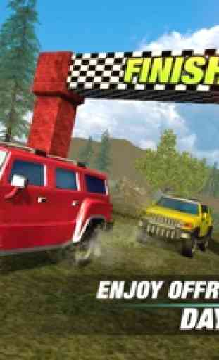 Offroad 4x4 Tourist Jeep Rally Conductor: Hilly 3