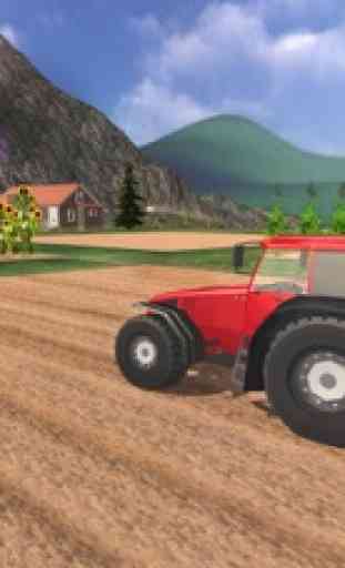 Pesado Tractor granjero Sim 2017: Aventura de agri 1