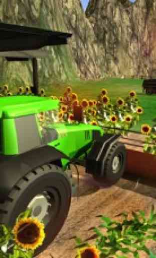 Pesado Tractor granjero Sim 2017: Aventura de agri 3