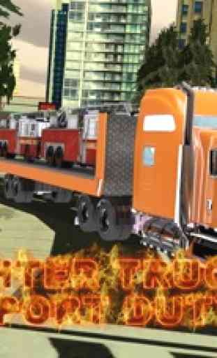 Simulador transporte camiones bomberos y conducció 1