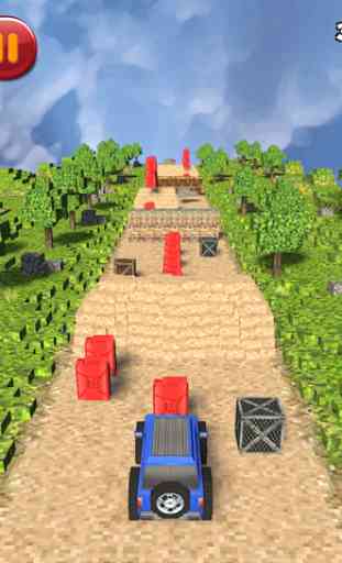 3D Jeep Crash and Burn Racing Mania - Fun-nido libre del pixel del juego de conducción para Kid-s y Teen-s 2