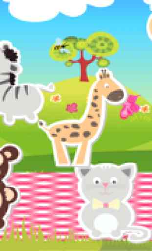 Awesome Babies Animals: Shadow Game to Play and Learn for Children 1
