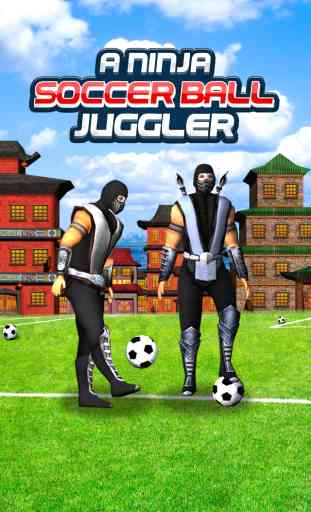 Un Ninja Balón De Fútbol Malabarista: Ninja Soccer Ball Juggler Fun 3D Perfect Flick Kick FootBall for the Champions Cup Para Kids Free Juegos 1