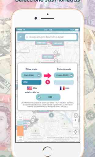 coChange - GPS del cambio de divisas 2