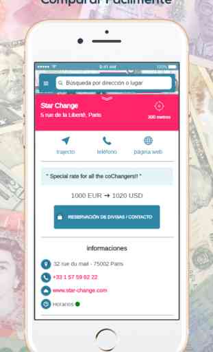 coChange - GPS del cambio de divisas 3