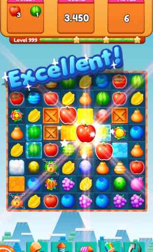 Fruit Puzzle Heroes 3