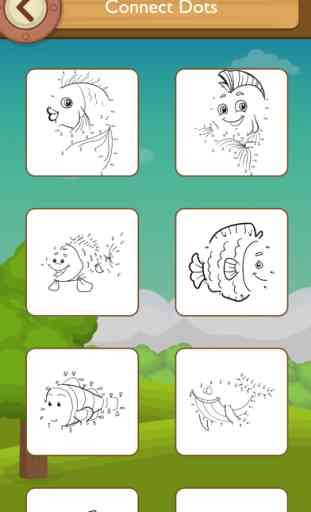Juegos de Colorear: Aprenda a dibujar pescado 4