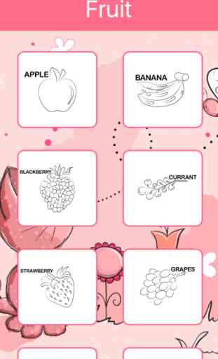 Libro para colorear de frutas y verduras 3