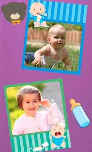 Nuevos marcos de fotos infantiles Album para bebés 3