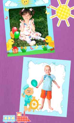 Nuevos marcos de fotos infantiles Album para bebés 4