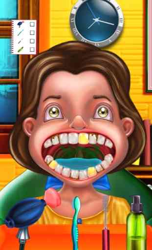 Dentista loco Juego divertido para los niños  Tratar a los pacientes en una clínica de un dentista loco ! 1