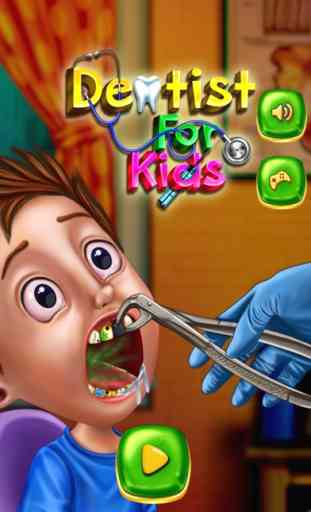 Dentista loco Juego divertido para los niños  Tratar a los pacientes en una clínica de un dentista loco ! GRATIS 1
