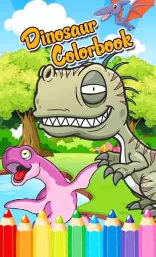 Dragon Dinosaurio Para Colorear Libro: Dino Dibujo Color Y Pintura Animal 1
