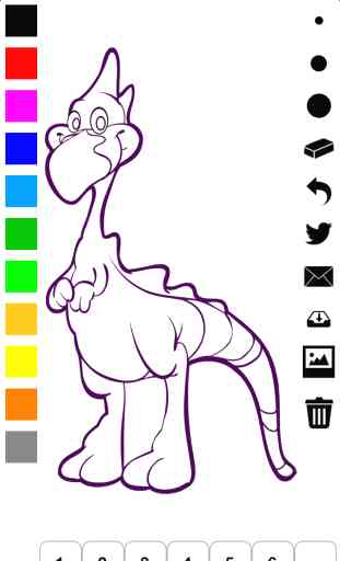 Libro para colorear dinosaurios para niños: aprender a dibujar tyrannosaurus rex, velociraptor, triceratops y más! 2