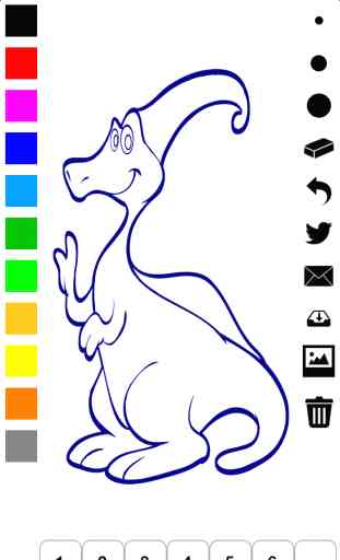Libro para colorear dinosaurios para niños: aprender a dibujar tyrannosaurus rex, velociraptor, triceratops y más! 3