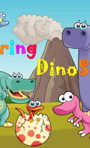 Dibujo Pintura Juegos De Dinosaurios Para Niños 1 4