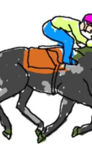 Dibujos colorear caballos pony 4