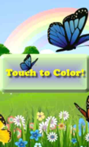 Dibujos para colorear mariposa 1