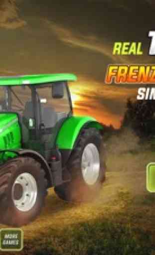 Real Tractor Frenzy Farmer Simulator 18 1