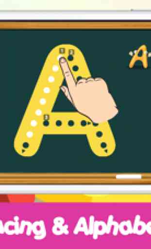 ABC Alfabeto Aprendizaje - Escritura niños Juegos 2