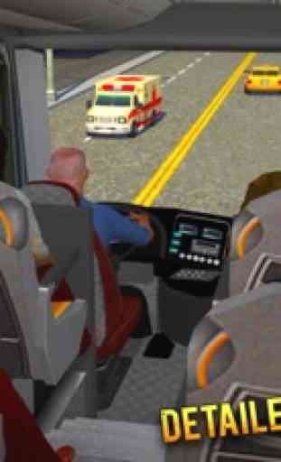 Grande Autobús Simulador Entrenador Autoescuela 3D 4